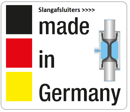 Slangventielen made in Germany 